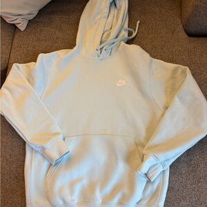 Nike Men's Soft light Blue Hoodie